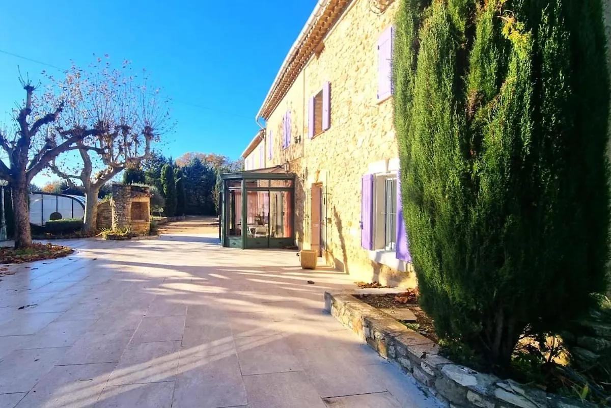 Mas Provencal With Swimming Pool & Air Conditioning Rustrel